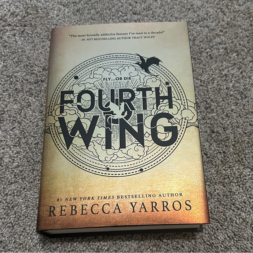 Fourth Wing Hardcover Book